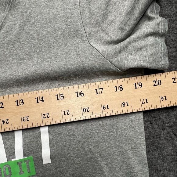 Nike Dri-Fit Kuwait T-Shirt Women's Large Gray V-Neck Country Just Do It - Picture 5 of 6